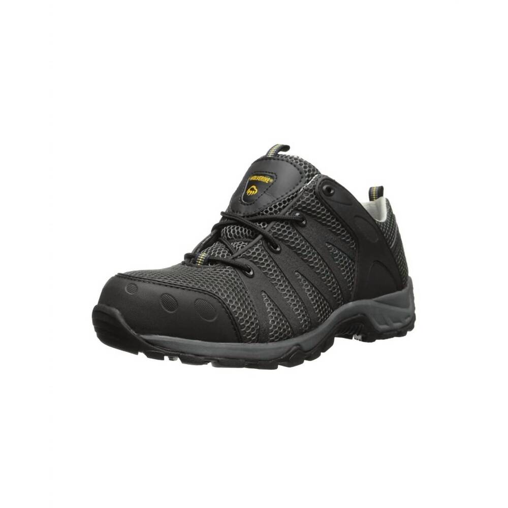 NEW WOLVERINE men's amherst steel toe safety shoe in black